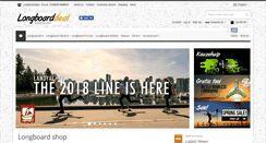 Desktop Screenshot of longboarddeal.com